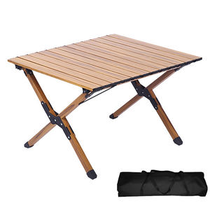 Table omelette pliante d'extérieur avec <span class=keywords><strong>sac</strong></span> de transport Table de pique-nique d'extérieur pliante de camping enroulée - Product Image 4
