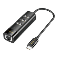 Mindpure-tarjeta de red LAN Gigabit USB 100/1000 tipo c a RJ45 hub para ordenador de escritorio y portátil, 10/2,0/3,0 Mbps