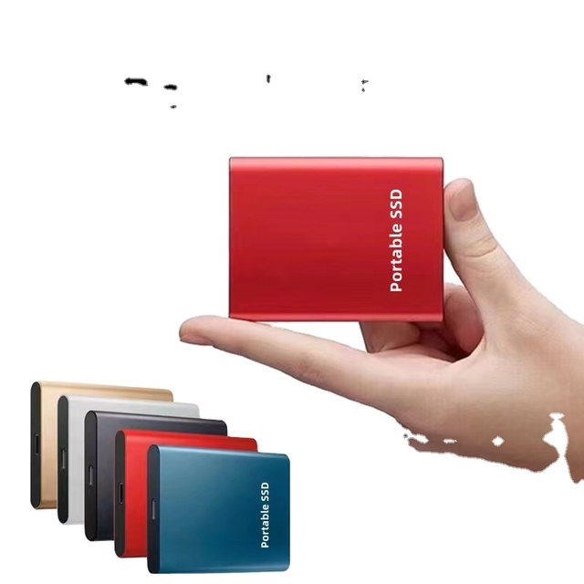 Wholesale Custom Logo High Quality 128GB 1TB 2TB Upgraded Capacity Portable SSD Card Removable Laptop Metal Shell Wireless