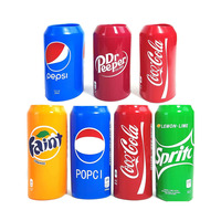 Manchon de Protection Discret en Silicone pour Canette, Écologique, Brillant, pour Coca, Sprite, Bière, 355 ml