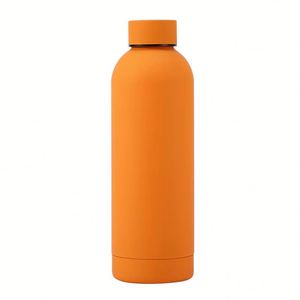 Bouteille isotherme minimaliste moderne en acier inoxydable 304 double paroi à ouverture étroite, pour l'extérieur, maintien au chaud 6-12h - Product Image 3