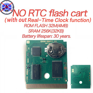 USA NOE ITA ESP FRA Version RTC <b>NO</b> RTC Flash Cart POKE Gold Red Blue Silver Crystal Yellow Set Box Manual <b>Game</b> Plastic Wired - Product Image 3