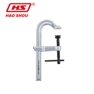 Abrazadera Rápida Tipo F de la Marca Good Hand, Acero de Aleación de Cromo-Molibdeno para Trabajos de Madera y Construcción, Hecho en Taiwán - Product Image 1