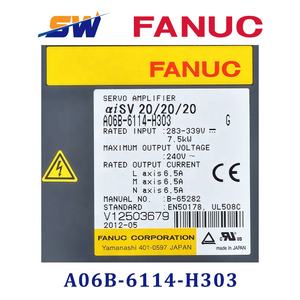 Module d'amplificateur servo 3 axes FANUC A06B-6114-H303, commande CNC, marque originale, en stock, <span class=keywords><strong>test</strong></span>é et fonctionnel - Product Image 2