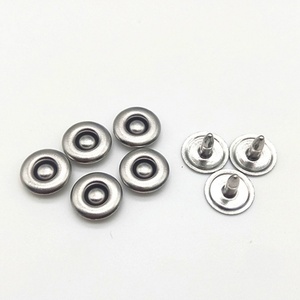 Accessoires vestimentaires : Boutons en métal à dos plat personnalisés pour jeans, rivets métalliques pour jeans, chaussures et sacs - Product Image 1