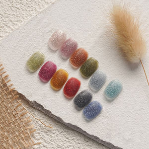 Vernis à ongles AILANUO 12 couleurs Mist Urban avec base adhésive, flacon de vernis à ongles personnalisé en gros pour marque privée - Product Image 3