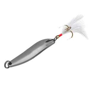Vente en gros pour SP099 Leurre de pêche spinner-bait en métal 4,5 cm 10g avec <span class=keywords><strong>lame</strong></span> en forme de cœur rouge pour la pêche en mer <span class=keywords><strong>et</strong></span> la pêche sur glace - Product Image 1