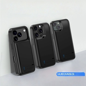 เคสชาร์จแบตสำรองแบบพกพา MQ Slim Fast Charging พร้อมคลิปหนีบหลัง  ขาตั้งพับได้  วัสดุพลาสติก ใช้งานร่วมกับโทรศัพท์ <span class=keywords><strong>IOS</strong></span> ซีรีส์ 6/17 - Product Image 1