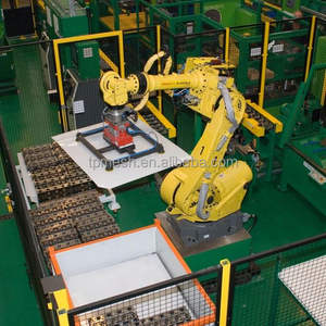 HSJ kaynaklı tel örgü muhafazaları ve bitki tabanındaki kaynaklı tel muhafazaları koruyan konveyör çevresi - Product Image 2