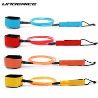 UNDERICE 2024 Nouvelle série 6mm 7mm 8mm Vente en gros d'usine Qualité personnalisée Longboard Shortboard Corde de surf Corde de planche de surf