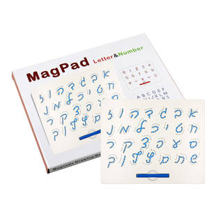 Tavolo da disegno magnetico alfabeto ebraico lettera di tracciamento bordo per l'apprendimento precoce dei bambini - Product Image 1