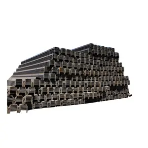 China produced high strength Hot rolled SY295 SP 4 Lassen Steel Sheet piles Piling weight