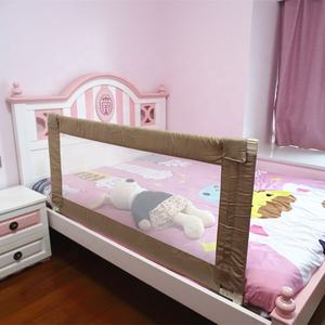 Vente en gros ODM de protège-lit pour bébé Barrière de sécurité de haute qualité pour lit de bébé Barrière de lit réglable et pliable pour bébé - Product Image 5