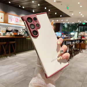 True Borderlessโทรศัพ<span class=keywords><strong>ท</strong></span>์<span class=keywords><strong>มือ</strong></span><span class=keywords><strong>ถือ</strong></span>สําหรับSamsung S24 Ultra S23 PlusเปลือยTpu Feelแผ่นมุมสี่มุมAnti-Fallนุ่ม - Product Image 5