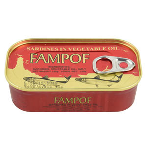 Buen gusto fábrica de sardinas <span class=keywords><strong>en</strong></span> aceite vegetal 125gX50tins - Product Image 3