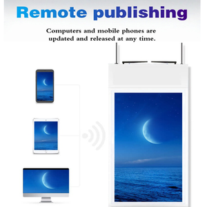 Odm/OEM siêu thị biển quảng cáo 43/49/55 inch quảng cáo Màn hình hiển thị treo Windows/Android điều khiển từ xa - Product Image 5
