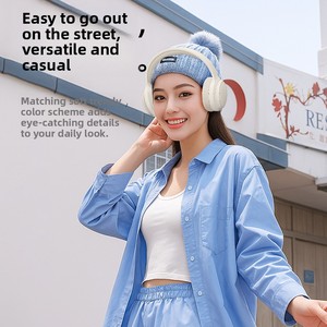 Macaron màu siêu dài tuổi thọ pin Over-Ear tai nghe HIFI chất lượng âm thanh không dây cho <span class=keywords><strong>Bluetooth</strong></span> tiếng ồn hủy bỏ TWS LED JL - Product Image 6