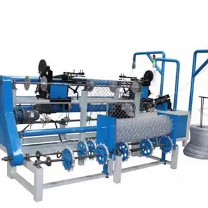 Hot sale stainless steel Automatic chain link fence hook wire mesh making machine