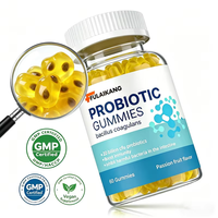 Gummies Probiotiques Personnalisées OEM pour le Marché Nord-Américain – Supplément Santé Intestinale à base de Bacillus Coagulans – Faible MOQ – 60 unités