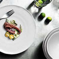 PITO HORECA vente en gros de vaisselle en porcelaine blanche personnalisée assiettes en céramique services de table pour hôtel restaurant horeca