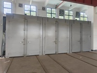 Séchoir à plateaux neuf avec moteur et boîte de vitesses pour la cuisson de saucisses, viande, dattes rouges, four de séchage à circulation d'air chaud pour la transformation alimentaire 380V 11KW