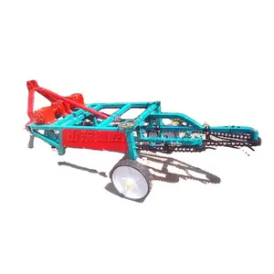 Agricultural machinery 18 hp Tractor Mounted Groundnut portable Peanut Garlic Harvester Machine