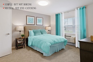 Fabricación de fábrica Bindi, cortinas transparentes de gasa degradada verde azulado y blanco con filtrado de luz para dormitorio y sala de estar - Product Image 5