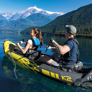 Vente chaude Cash Commodity Waterplay Explorez Voyage Pêche Portable 2 Personne Pliable <span class=keywords><strong>Gonflable</strong></span> Rafting Bateau <span class=keywords><strong>Kayak</strong></span> - Product Image 4