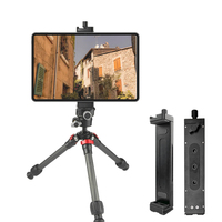 Nouveauté : Support universel pour smartphone en alliage d'aluminium avec fixation rapide Arca Swiss et griffe porte-accessoire