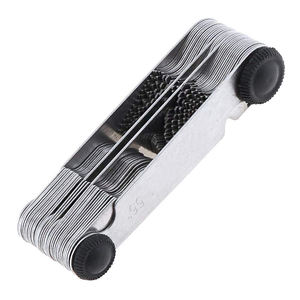 स्क्रू पिच गेज 52 पत्तियों रेंज 0.25-6/4-62tpi स्क्रू टाइप 60 °/55 ° स्क्रू थ्रेड पिच गेज उपकरण - Product Image 5