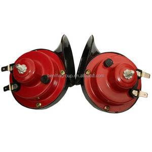 Produttori all'ingrosso 2 pezzi corno di lumaca universale per auto <span class=keywords><strong>moto</strong></span> modificato 12V corno elettrico bicolore alto e basso - Product Image 2