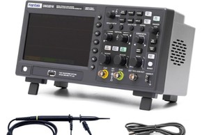 Oscilloscope portable Hantek HRDO2204C 4 canaux 200 MHz, multimètre tablette, générateur de formes d'onde et source de signal - Product Image 6