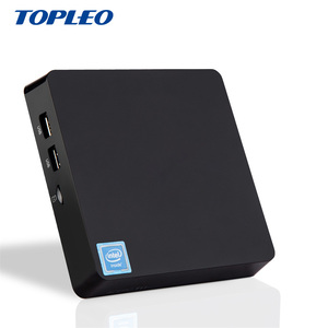 64 bit CPU Cherry trail Z8350 vga mini pc 4 nic T11 VESA para montaje en el entretenimiento en <span class=keywords><strong>casa</strong></span> y oficina trabajo - Product Image 2