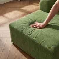 Sofá Cama Plegable Moderno sin Marco, de Espuma Viscoelástica, en Caja, para Sala de Estar, Envasado al Vacío