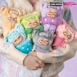 Hot-selling Plush Hanging Decorations GrumpipiV2 Popular PVC Mystery Boxes Sleepless Adventures on Social Media POP MART <strong>LABUBU</strong> - Product Image 4