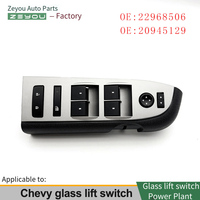 22968506 Panel Saklar Pengangkat Kaca Berkualitas Tinggi Saklar Kontrol Elektrik Pengangkat Kaca Mobil untuk Chevrolet