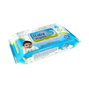 Échantillon Gratuit OEM Lingettes Bébé Jetables Non Parfumées Hypoallergéniques en Non-Tissé Spunlace en Gros - Product Image 2