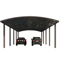 aluminum alloy frame carports garages with polycarbonate roof lowes carports car shed