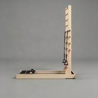 Appareil d'entraînement fonctionnel bidirectionnel Pilates Ladder Trainer à double plateforme coulissante pour l'équilibre du tronc, idéal pour les studios commerciaux (OEM)