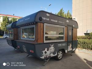 Kiosque de remorque de nourriture de <span class=keywords><strong>moto</strong></span> mobile entièrement équipé d'acier inoxydable camion de hamburger portatif et remorquable pour des fourgonnettes et des camions de nourriture - Product Image 4