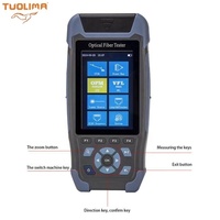 Mini testeur OTDR portable 60km 1310/1550nm 22dB avec analyseur de câble à fibre optique VFL 10KM