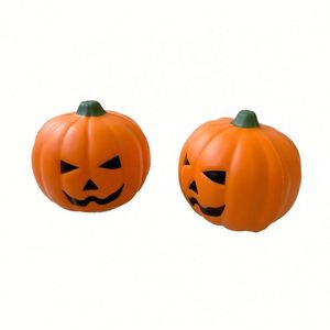 Pelota Antiestrés de Espuma PU con Forma de Calabaza de Halloween, Personalizable con Logotipo, para Promociones de Eventos - Product Image 3