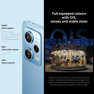 <span class=keywords><strong>Xiaomi</strong></span> Redmi Note <span class=keywords><strong>12</strong></span> Pro 5G Smartphone MTK Dimensity 1080 8GB + 256GB 120Hz Display AMOLED 67W ricarica versione ue - Product Image 5