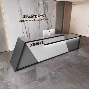 <span class=keywords><strong>Comptoir</strong></span> de réception moderne et luxueux en marbre et bois personnalisable YS-0168 pour hôtels, sociétés immobilières, bureaux d'accueil, <span class=keywords><strong>comptoir</strong></span> de bar - Product Image 3