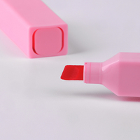 Surligneurs pastel 6 couleurs |   Pointe de ciseau douce et lisse de 1 à 4 mm, résistante aux taches, séchage rapide, pour étudiants et professionnels