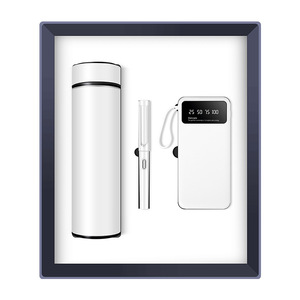Ensemble cadeau Power Bank avec parapluie, tasse isotherme, cadeaux d'entreprise personnalisés pour événements, emballage avec logo personnalisable - Product Image 5