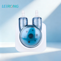 Bomba Peristáltica de Motor DC LeiRong LP80 para Llenado de Líquidos en la Industria de Alimentos y Bebidas, Baja Presión, Bajo Ruido, Eléctrica 24V/12V