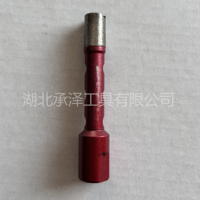 Foret de centrage Chengze pour le perçage du granit, du marbre, des carreaux, du béton et de la maçonnerie, 12mm-50mm, tige de 2.0mm, M10/M14/5/8-11, longueur 88mm
