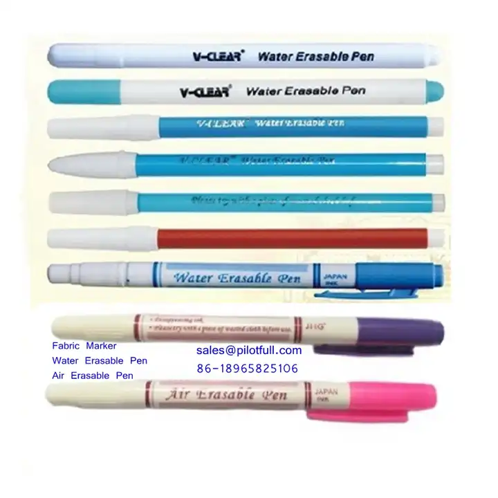 Fabric Markers Soluble Cross Stitch Elize Air Water Erasable Pens