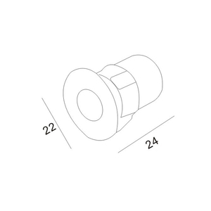 Mini <span class=keywords><strong>spot</strong></span> encastré de haute qualité 1,5 W 100-240 Vca pour armoire, maison, bureau, vitrine - Product Image 3